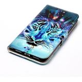For Huawei  P8 Lite (2017) Gloss Oil Embossed Wolf Pattern Horizontal Flip Leather Case with Holder & Card Slots & Wallet & Photo Frame