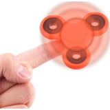 Fidget Spinner Toy Stress Reducer Anti-Anxiety Toy for Children and Adults  4 Minutes Rotation Time  Fluorescent Light  Hybrid Ceramic Bearing + POM Material(Red)