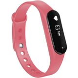 CHIGU C6 0.69 inch OLED Display Bluetooth Smart Bracelet  Support Heart Rate Monitor / Pedometer / Calls Remind / Sleep Monitor / Sedentary Reminder / Alarm / Anti-lost  Compatible with Android and iOS Phones (Pink)