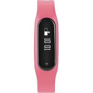 CHIGU C6 0.69 inch OLED Display Bluetooth Smart Bracelet  Support Heart Rate Monitor / Pedometer / Calls Remind / Sleep Monitor / Sedentary Reminder / Alarm / Anti-lost  Compatible with Android and iOS Phones (Pink)