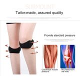 2 PCS SMD-0115 Outdoor Sport Shock Absorption Breathable Knee Protector Riding Silicone Patellar Belt (Black)