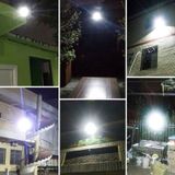 TGD 50W IP65 Waterproof Solar Power Flood Light  96 LEDs Smart Light with Solar Panel & Remote Control