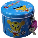4 PCS Tin Piggy Bank Kindergarten Gifts for Kids  Random Color Delivery