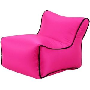 Waterproof Mini Inflatable Baby Seats SofaChair Furniture Bean Bag Seat Cushion(Rose red seat)