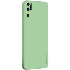 For Huawei P30 Pro PINWUYO Sense Series Liquid Silicone TPU Mobile Phone Case(Green)