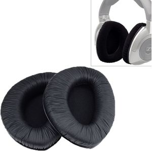 2 PCS For Sennheiser RS160 / RS170 / RS175 / RS180 / RS185 / RS195 Wrinkled Skin Earphone Cushion Cover Earmuffs Replacement Earpads without Buckle