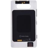 Solid Color NFC Battery Back Cover for Nokia Lumia 820(White)