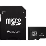 4GB High Speed Class 10 Micro SD(TF) Memory Card from Taiwan  Write: 8mb/s  Read: 12mb/s (100% Real Capacity)(Black)