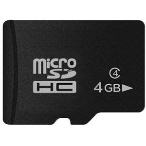 4GB High Speed Class 10 Micro SD(TF) Memory Card from Taiwan  Write: 8mb/s  Read: 12mb/s (100% Real Capacity)(Black)