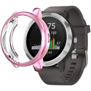 For Garmin Vivoactive 3 TPU Protective Case(Pink)