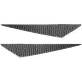 2 PCS / Set Carbon Fiber Car Lamp Eyebrow Decorative Sticker for BMW X1/E84 2009-2014  Drop Glue Version