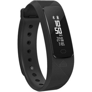 SMA-B2 Fitness Tracker Bluetooth 4.0 Smart Bracelet  IP67 Waterproof  Support Sports Modes / Heart Rate Monitor / Blood Pressure Monitor / Sleep Monitor(Black)