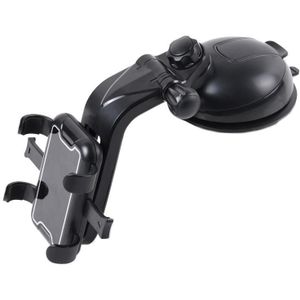 Universal Car Sucker Mobile Phone Holder (Black)