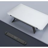 Oatsbasf 03362 Laptop Cooling Stand Desktop Portable Suspended Vertical Stand(Black)