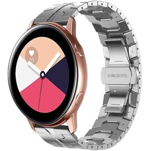 Voor Samsung Galaxy Watch Active Armor roestvrijstalen metalen horlogeband