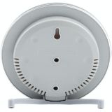 TH101E Mini Round Clock-shaped Indoor Outdoor Hygrometer Humidity Thermometer Temperature Meter