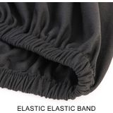 Anti-Dust Anti-UV Heat-insulating Elastic Force Cotton Car Cover for Sedan Car  Size: S  4.3m~4.65m (Black)