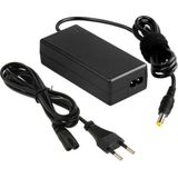 EU Plug AC Adapter 19V 4.74A 90W for Toshiba Laptop  Output Tips: 5.5x2.5mm