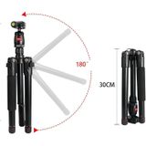 BEXIN MS12 Portable Lightweight Camera Ball Head Tripods Stand for Digital SLR DSLR camera