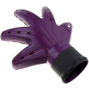 Palm-shaped Hair Dryer Special Cover Shape Drying Shaping Tool(Purple)