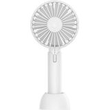 Desktop Portable Handheld Mini Silent Fan  Colour: X1  White