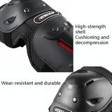 4 PCS / Set BSDDP MDL1002 Motorcycle Knee Knee Elbow Pads Protective Gear Autumn Winter Warm Anti-Falling Leg Equipment