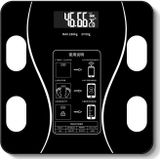 Household Smart Body Fat Electronic Weighing Scale  Battery Version (Black)