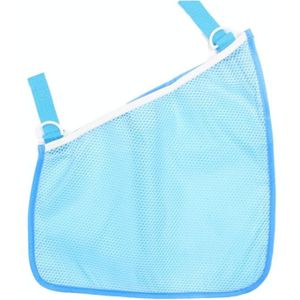 3 PCS Baby Stroller Storage Net Bag Multi-Function Storage Hanging Bag(Sky Blue)