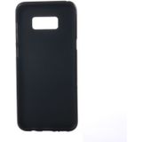 For Galaxy S8 Frosted Soft TPU Protective Case(Black)