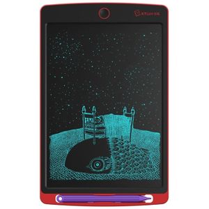 WP9308 8.5 inch LCD Writing Tablet High Brightness Handwriting Drawing Sketching Graffiti Scribble Doodle Board for Home Office Writing Drawing(Red)