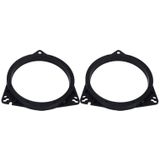 2 PCS Car Auto ABS  Loudspeaker Base Protection Cover Holder Mat for Nissan and Toyota