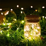 20m 200LED Solar Outdoor Waterproof Silver Wire Light String Christmas New Year Garden Decoration Garland Lights(Warm White Light)