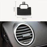 Car Air Conditioning Exhaust Switch Paddle for Mercedes-Benz W164 ML300 / GL350  Left and Right Drive Universal(Black)