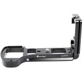 FITTEST LB-A6500 Vertical Shoot Quick Release L Plate Bracket Base Holder for Sony  ILCE-6500 (A6500) Camera Metal Ballhead(Black)