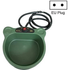 Outdoor Heating Bowl Pet Food Tray Automatic Thermostatic Water Bowl For Cats & Dogs(EU Plug)