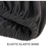 Anti-Dust Anti-UV Heat-insulating Elastic Force Cotton Car Cover for Sedan Car  Size: M  4.65m~4.89m (Black)