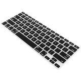 ENKAY for MacBook Pro 13.3 inch & 15.4 inch & 17.3 inch (US Version) / A1278 / A1286 Silicone Soft Keyboard Protector Cover Skin(Black)