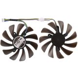 DC 12V 4 Pin VGA Graphics Card Cooling Fan for Zotac Geforce GTX 1080 Ti GTX 1080Ti AMP Edition  Diameter: 95mm  Pairs