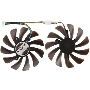 DC 12V 4 Pin VGA Graphics Card Cooling Fan for Zotac Geforce GTX 1080 Ti GTX 1080Ti AMP Edition  Diameter: 95mm  Pairs