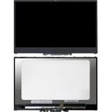 1920 x 1080 FHD 30 Pin LCD Screen and Digitizer Full Assembly with Frame for Lenovo Yoga 720-15 720-15IKB (Black)