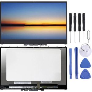 1920 x 1080 FHD 30 Pin LCD Screen and Digitizer Full Assembly with Frame for Lenovo Yoga 720-15 720-15IKB (Black)