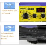 BAKU BK-601D AC 110V LED Display 2 in 1 Hot Air Gun Soldering Iron Soldering Station