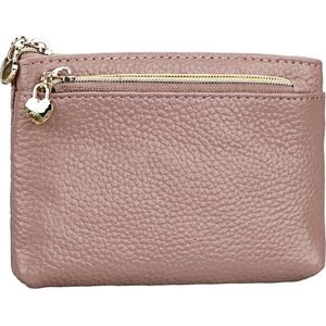 2013 Multifunctional Litchi Texture Women Large Capacity Hand Wallet with Card Slots(Light Pink)