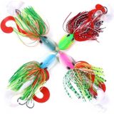 3 PCS Hengjia JI007 Long Shot Lead Head Tassel Beard Bait Sea Fishing Lead Bait  Specification: JIG 20g(2 )