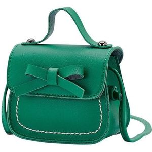 Cute PU Kids Bag Coin Pouch Baby Wallet Shoulder Bag(Green)