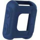 For Garmin Forerunner 35 Silicone Protective Case(Navy Blue)