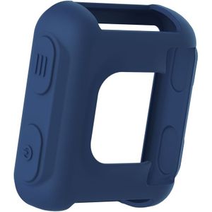 For Garmin Forerunner 35 Silicone Protective Case(Navy Blue)