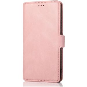 For Samsung Galaxy A70 Retro Magnetic Closing Clasp Horizontal Flip Leather Case with Holder & Card Slots & Photo Frame & Wallet(Rose Gold)
