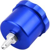 XH-BK017 Car Racing Drift Modified Aluminum Alloy CNC Competitive Hydraulic Handbrake Oil Tank Pot (Blue)