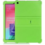 For Galaxy Tab A 10.1 (2019) T510 Tablet PC Silicone Protective Case with Invisible Bracket(Green)